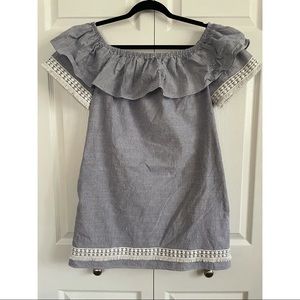 Macy’s Tahari Off The Shoulder Dress